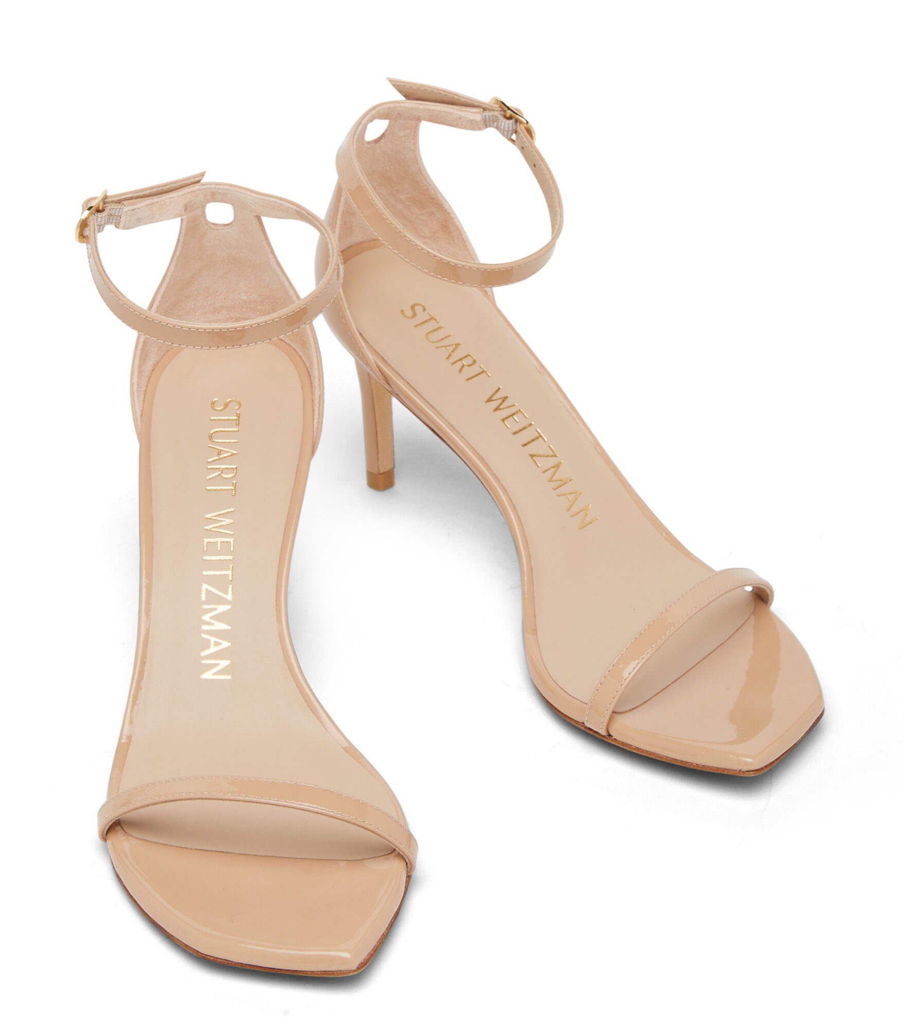 Stuart weitzman simple sandal nude store