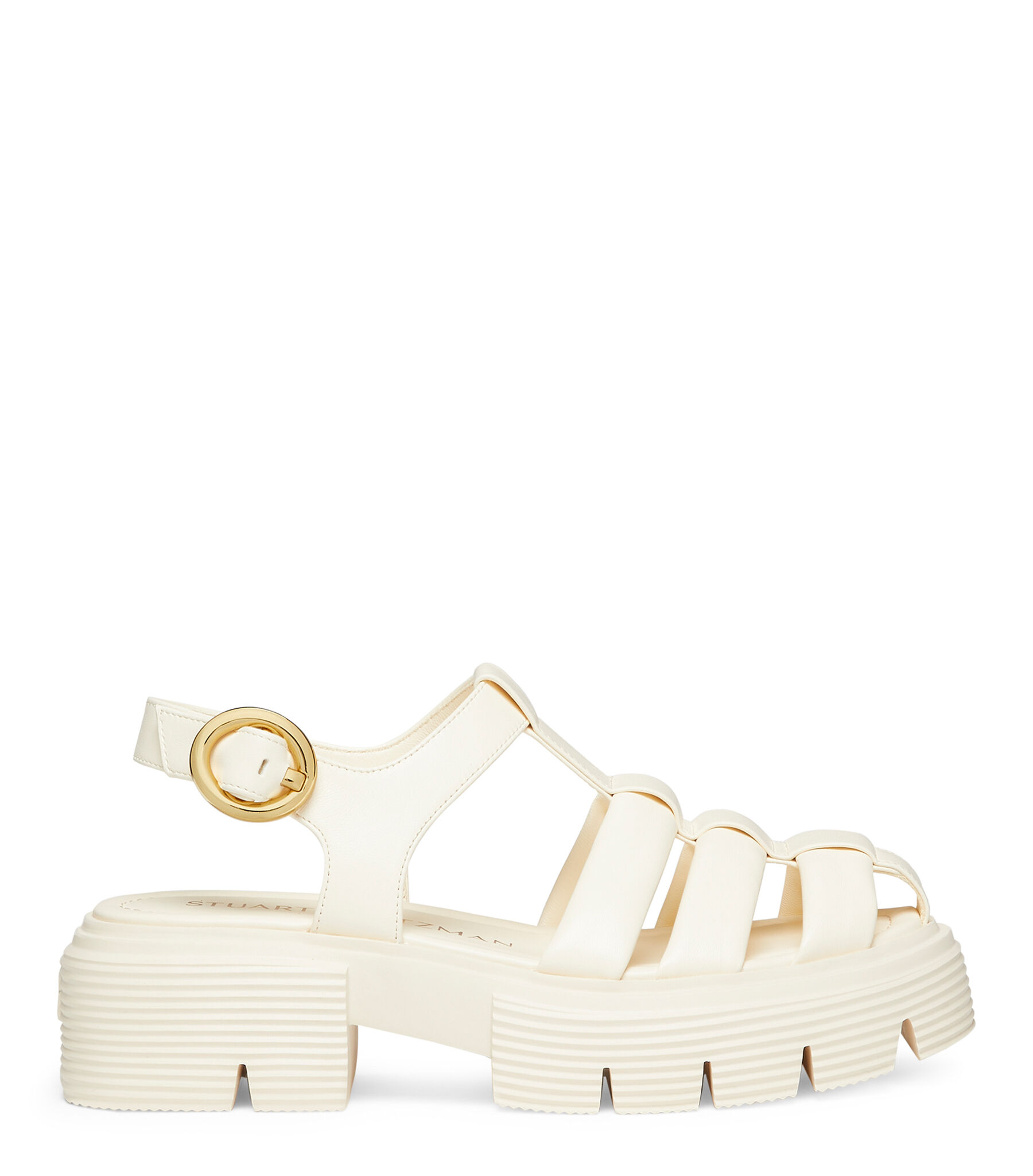サンダル・ミュール Stuart Weitzman SANDAL (SD561 NCQ) STUART WEITZMAN Oasis 50 patent-leather slingback sandals