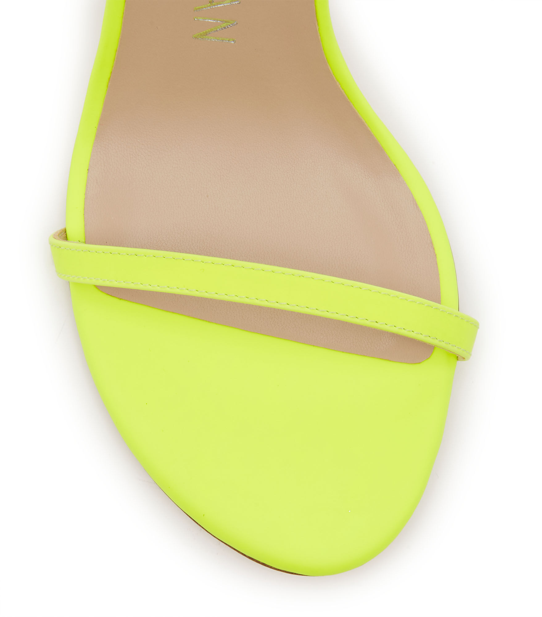 Stuart weitzman on sale neon sandals