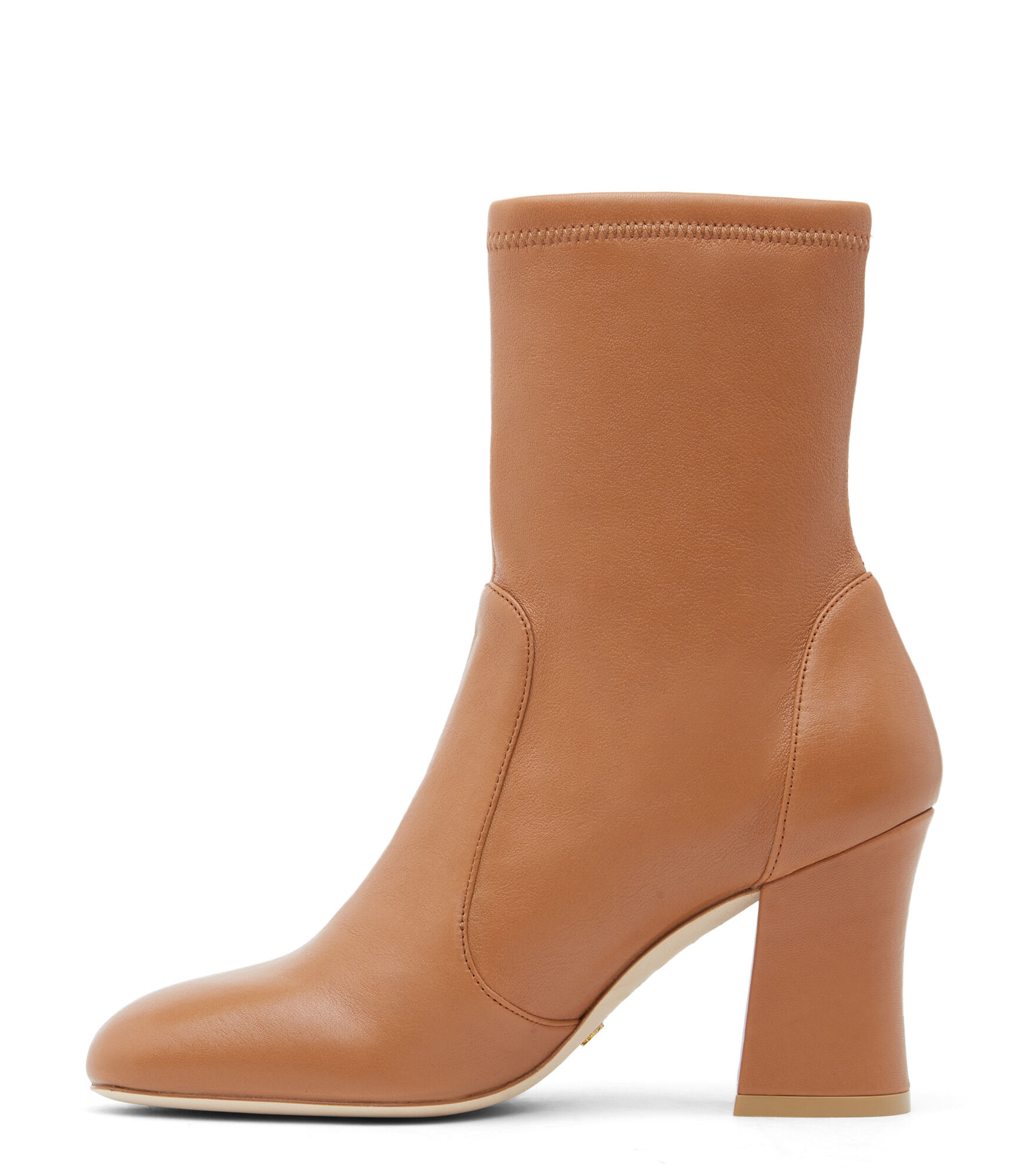 CURVEBLOCK 85 SOCK BOOTIE in TOFFEE for Women Stuart Weitzman UK
