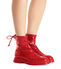 Stuart Weitzman BENITA FLAT VINYL FOLLOWME RED S1077SYLOC6