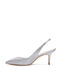 Stuart Weitzman EVA 75 SLINGBACK SILVER SG903NENSLV