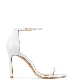 Stuart Weitzman NUDISTSONG WHITE S2737PATWHT