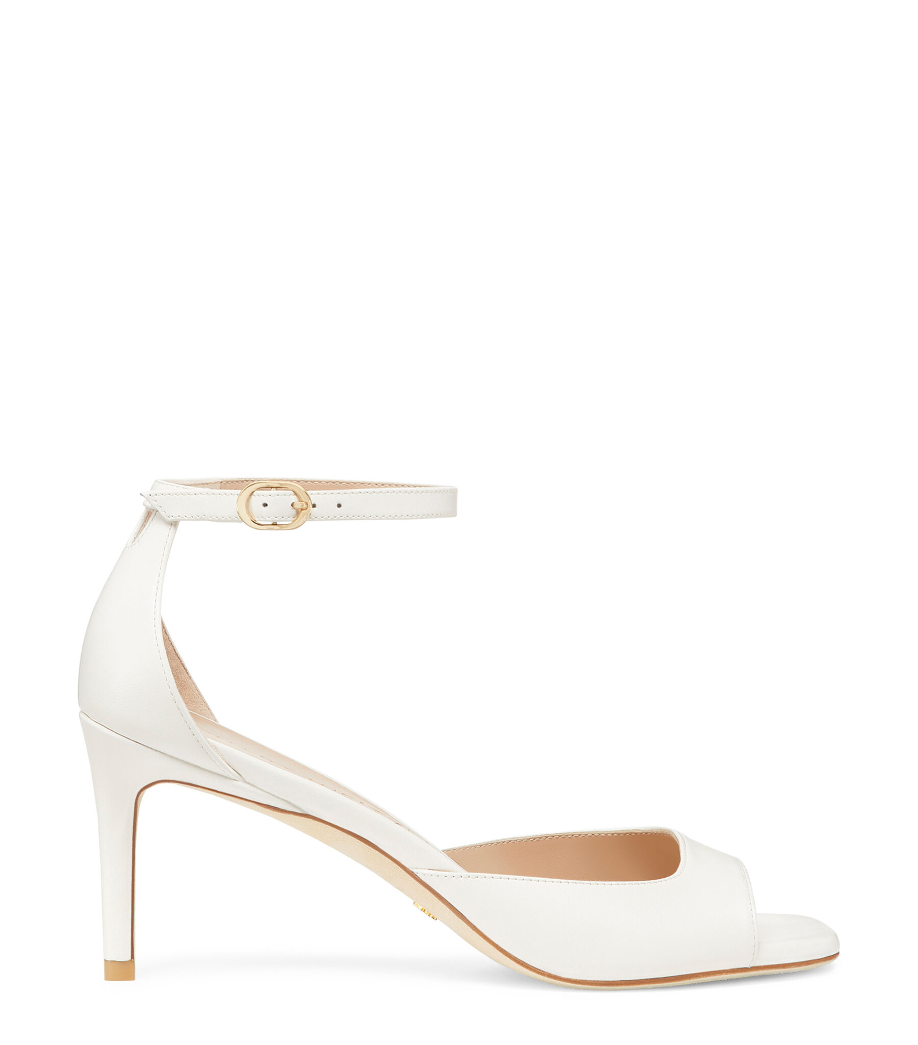 NUDISTIA 75 SANDAL in CREAM for Women | Stuart Weitzman®