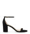 Stuart Weitzman NUDIST BLOCK 75 BLACK SJ981SUEBLK