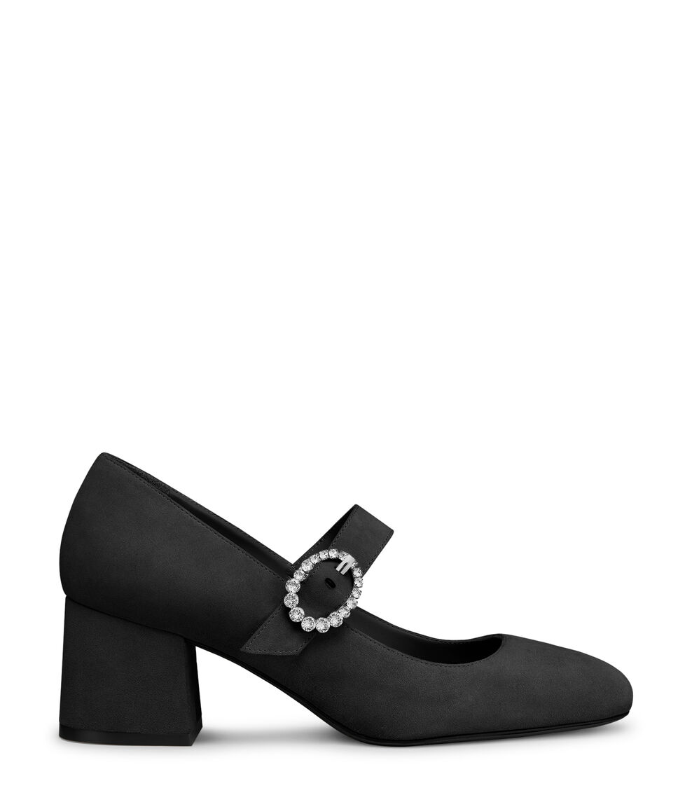 Stuart Weitzman SLOANE 60 MARY JANE BLACK SI558SUEBLK