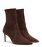 Stuart Weitzman STUART POWER BOOTIE 75 WALNUT SJ973SUSWAL