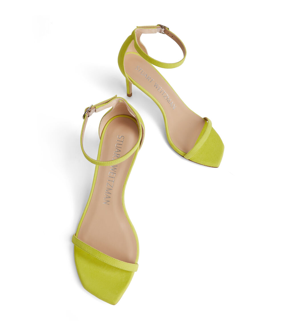 Stuart Weitzman NUDISTCURVE 75 SANDAL PISTACHIO SA170SUEPST