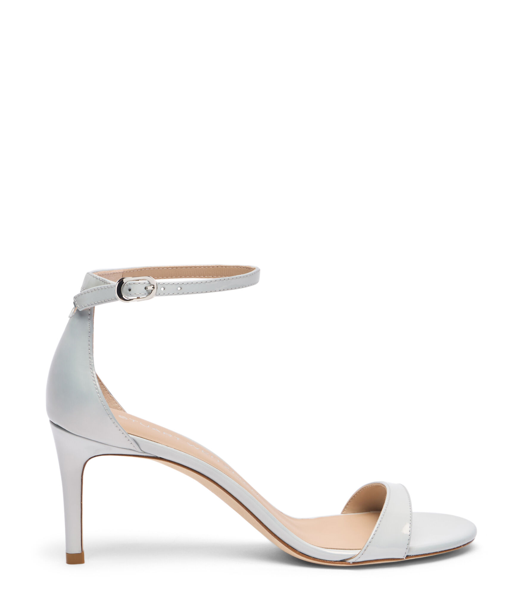 NUDIST II SANDAL 75, SANDALES, , LEATHER SPECCHIO - Stuart Weitzman - Modalova