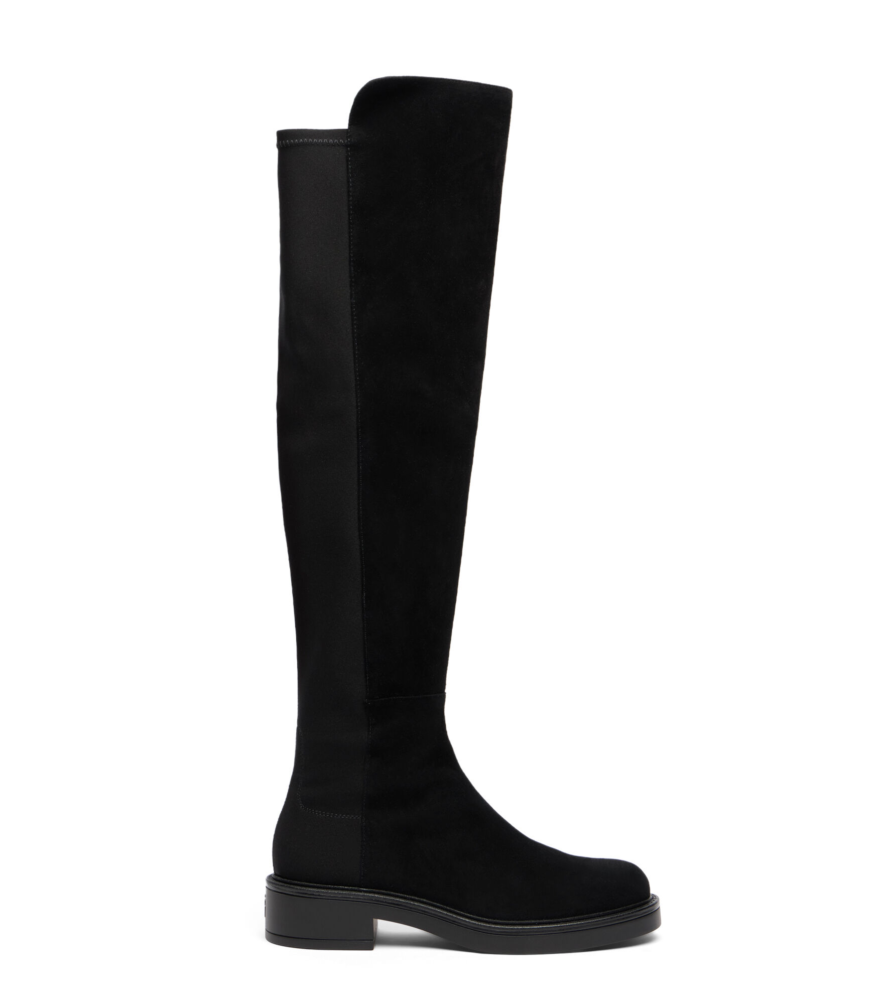 CELIA BOOT, BOTTES ET BOTTINES, , SUEDE/STRETCH GABARDINE - Stuart Weitzman - Modalova