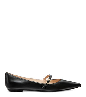 Stuart Weitzman EMILIA MARY JANE FLAT  NERO SG878LARBLK