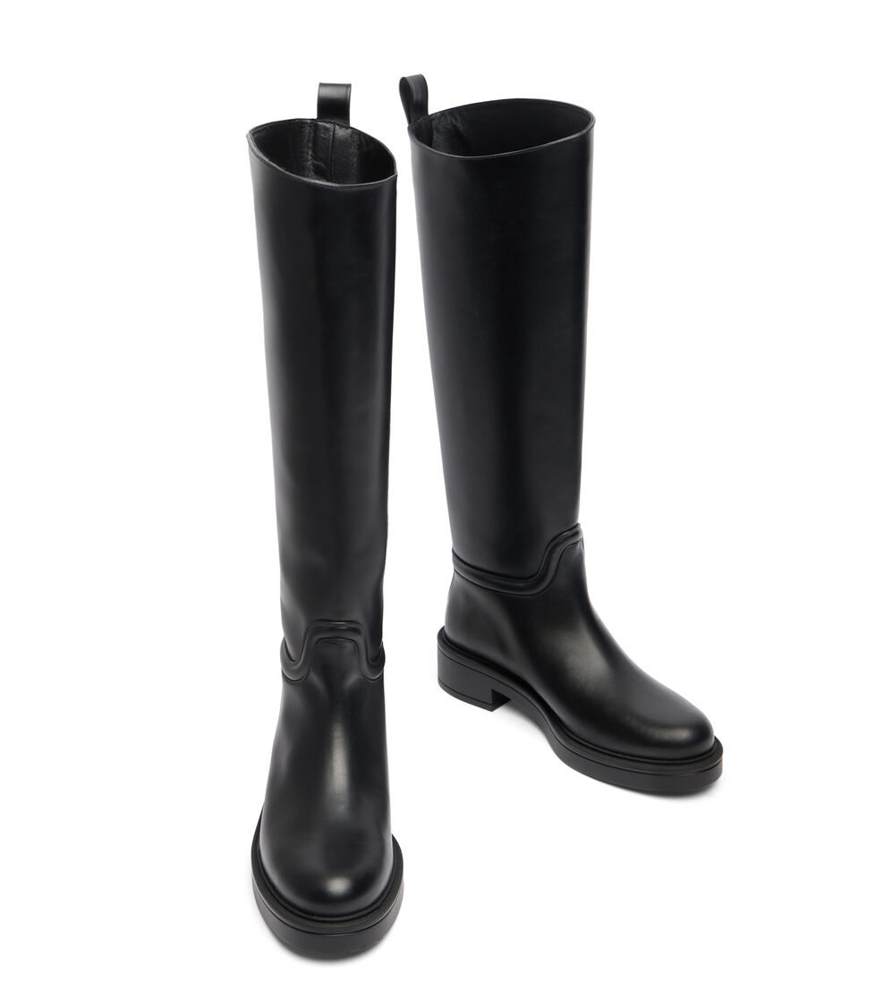 Stuart Weitzman CELIA RIDING BOOT BLACK SM312NEFBLK