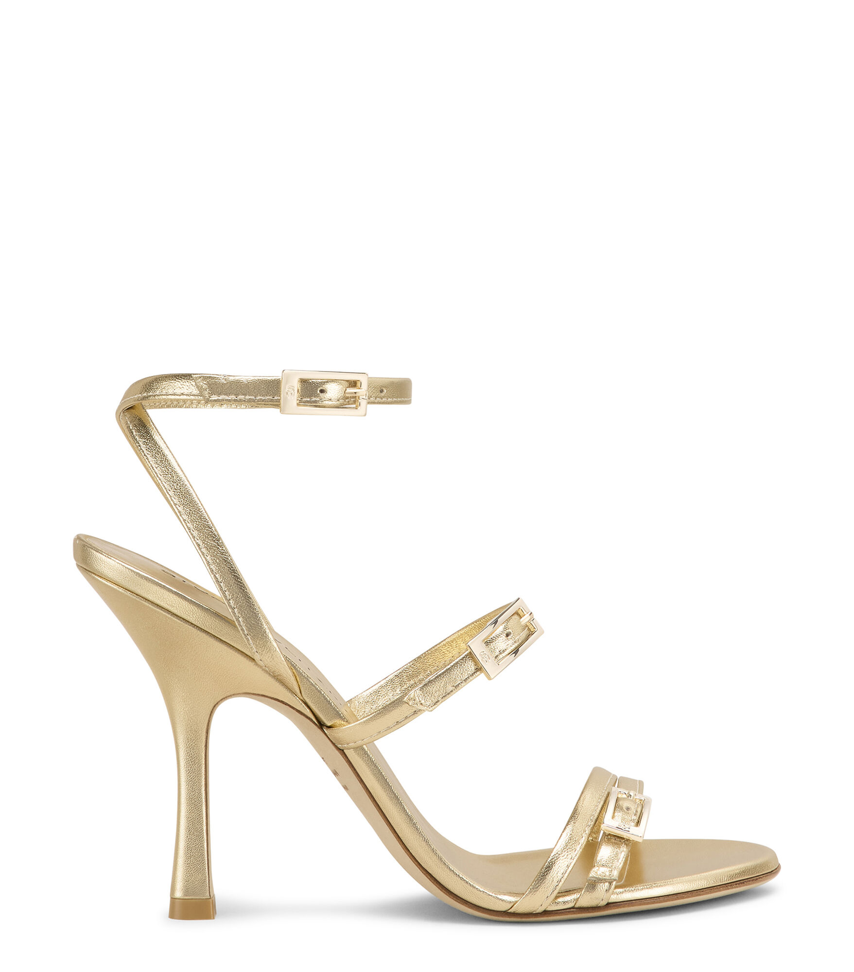 GEORGIE 100, SANDALES, , LIQUID METALLIC - Stuart Weitzman - Modalova