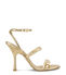 Stuart Weitzman GEORGIE 100 GOLDEN SK821LIDGOE