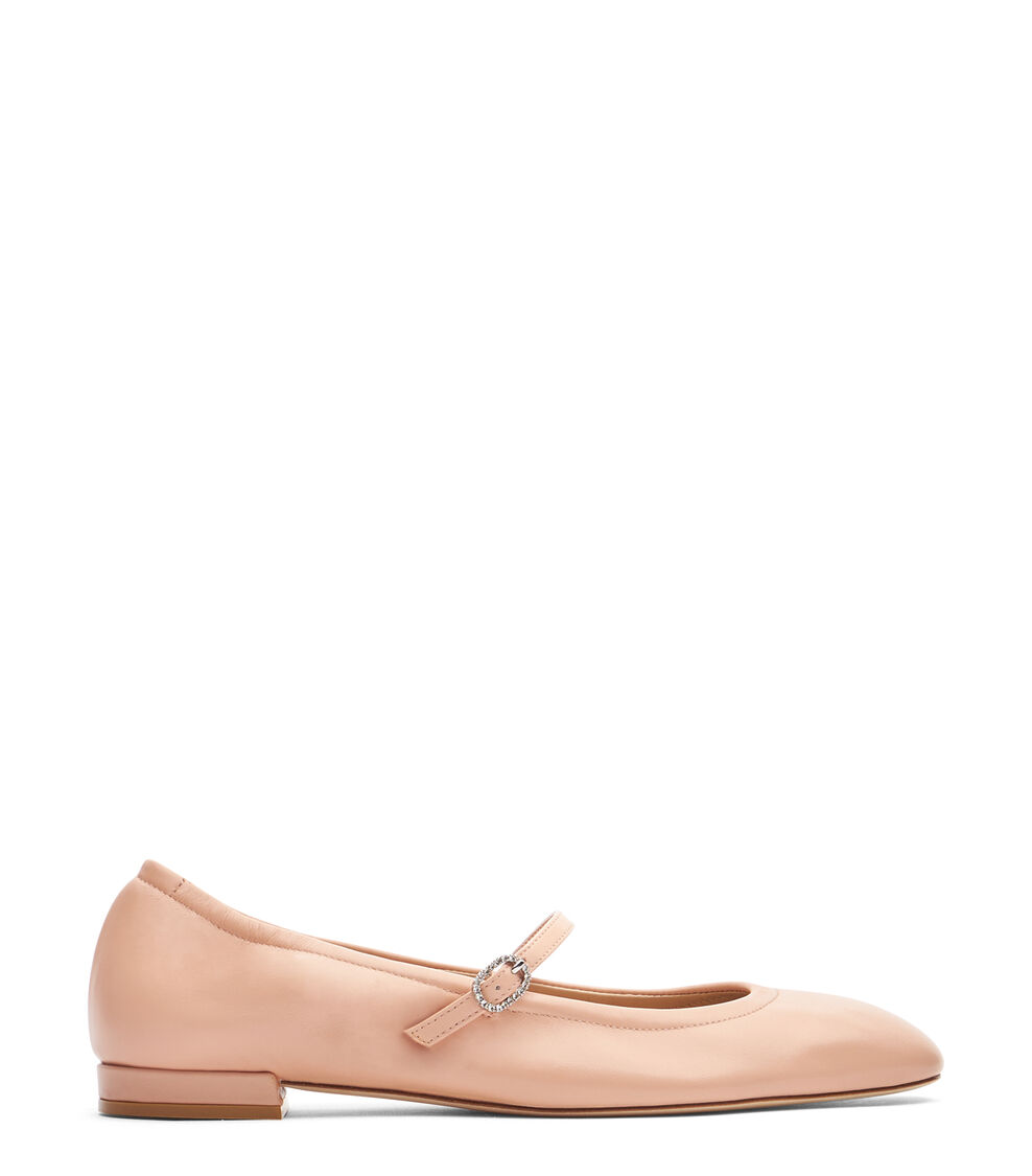 Stuart Weitzman CLARIS BALLET FLAT PUDER SI573SMOQ24