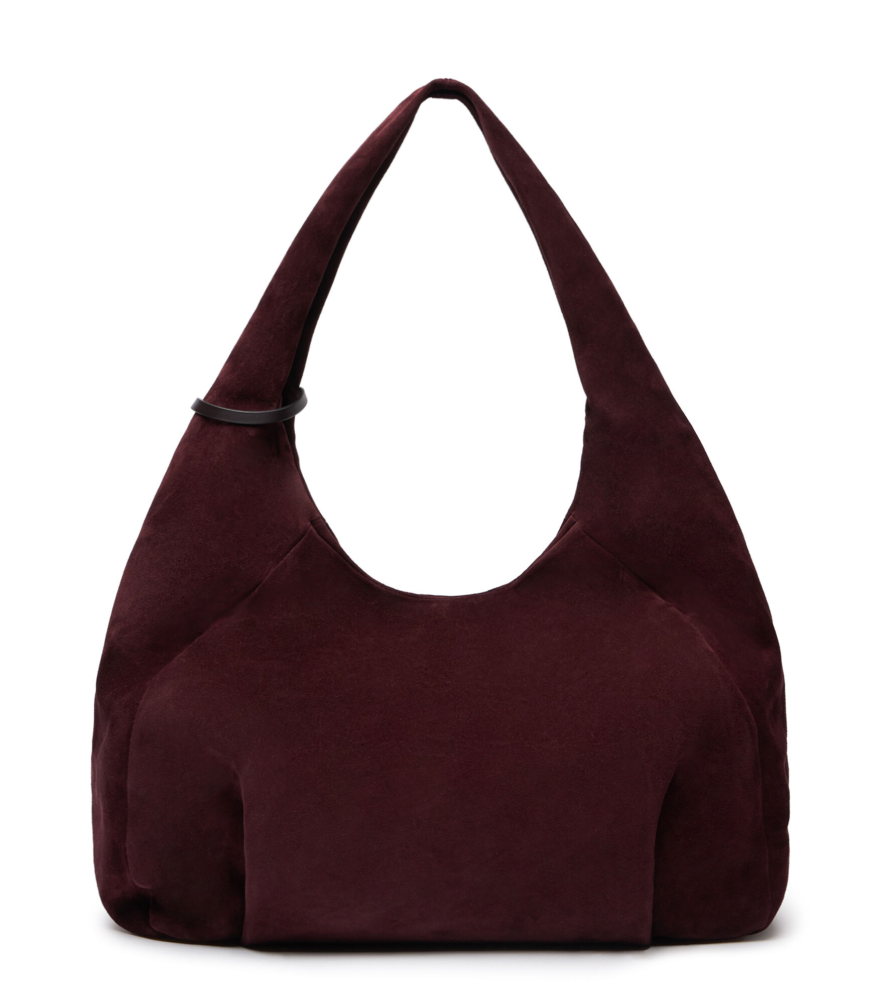 THE MODA HOBO BAG in DARK CABERNET for Women Stuart Weitzman UK