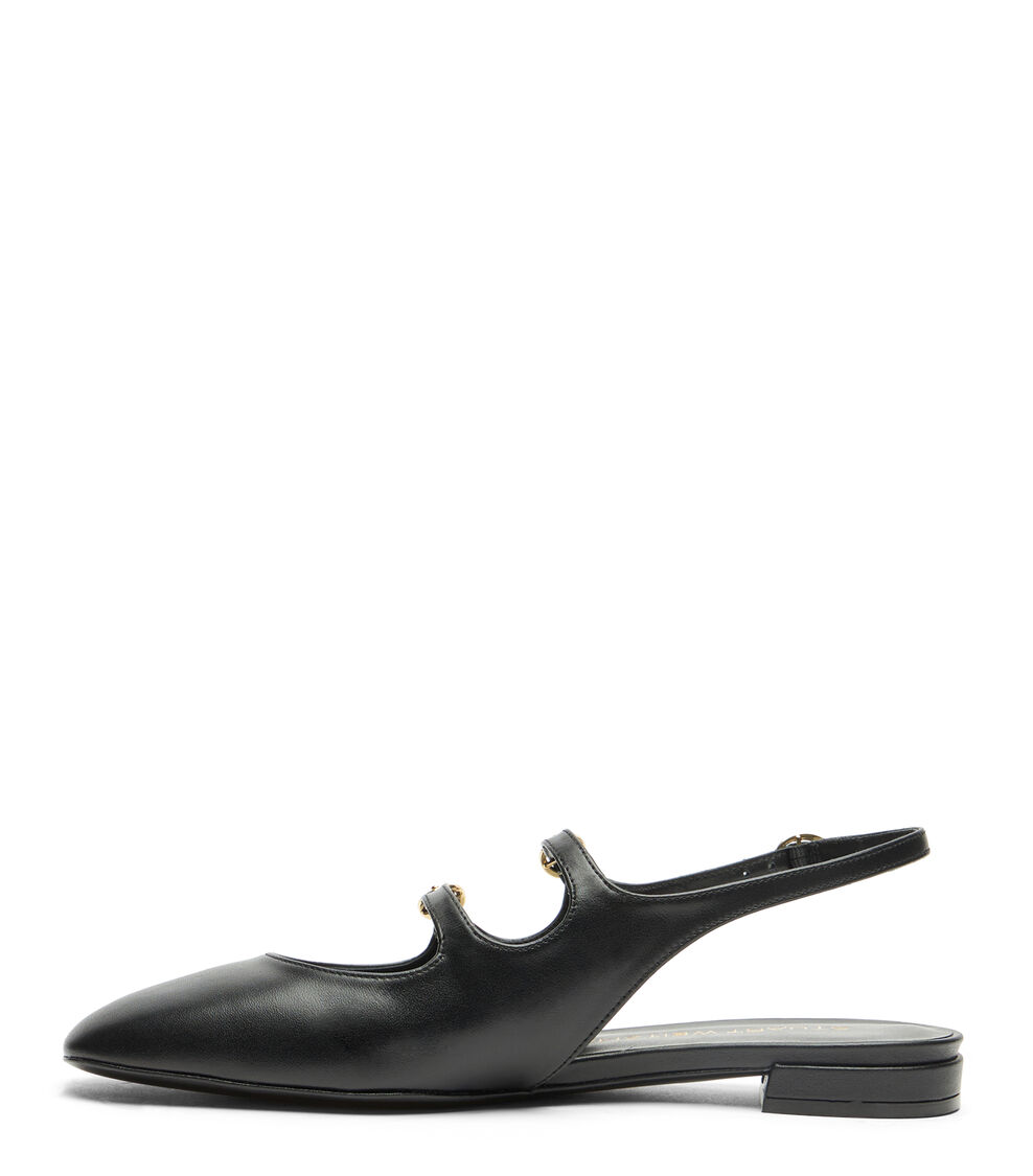 Stuart Weitzman BENNI MJ SLINGBACK BLACK SI608SMOBLK