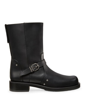 Stuart Weitzman MAVERICK PULL-ON BOOTIE BLACK SG418SPOBLK