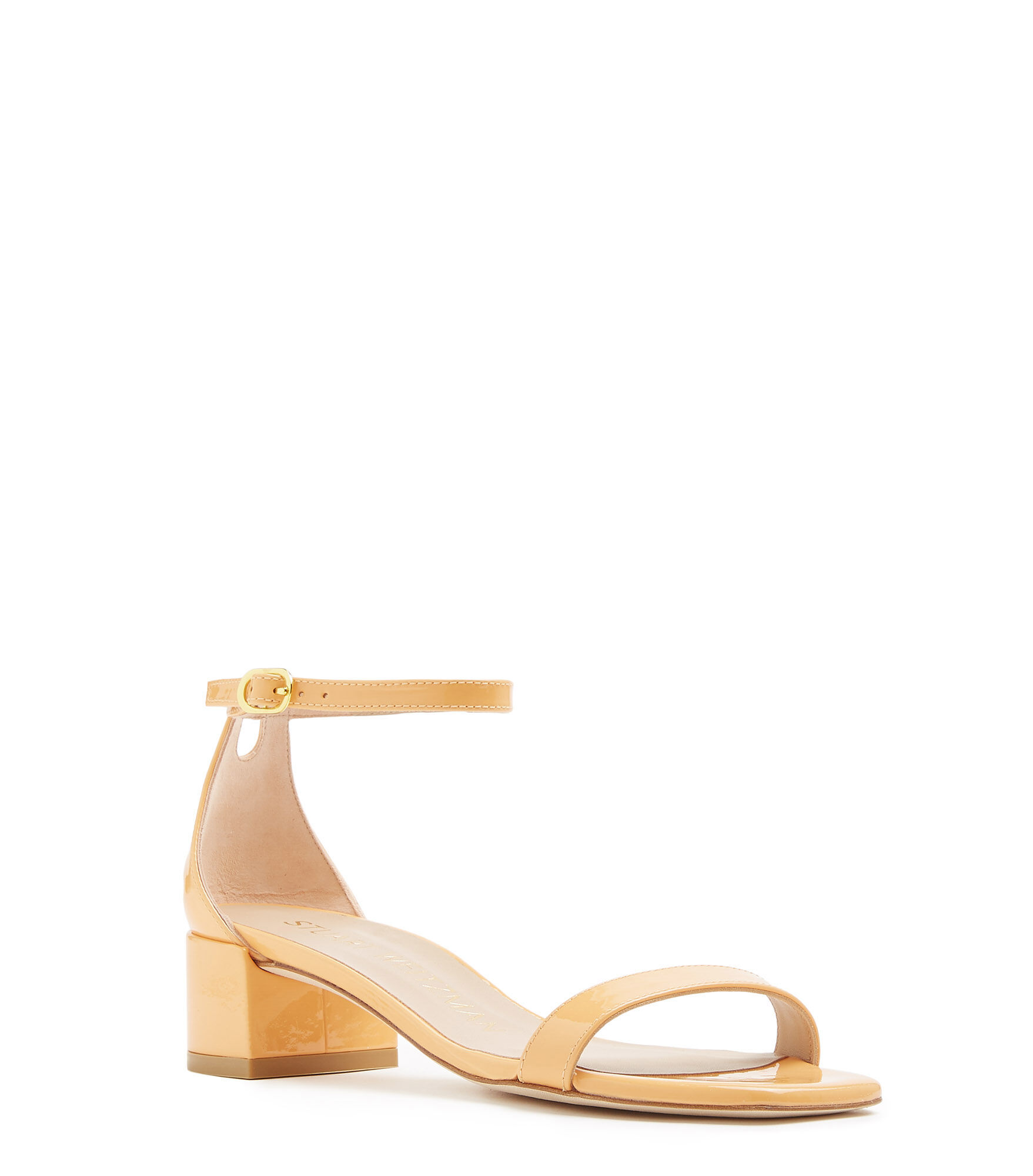 NUDISTCURVE 35 BLOCK SANDAL in MANGO for Women | Stuart