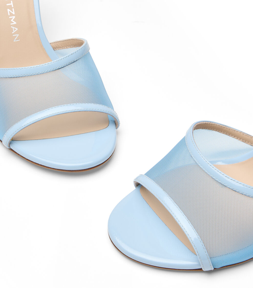 Stuart Weitzman BAREITALL SLIDE 85 CIELO SN772MHGWUZ