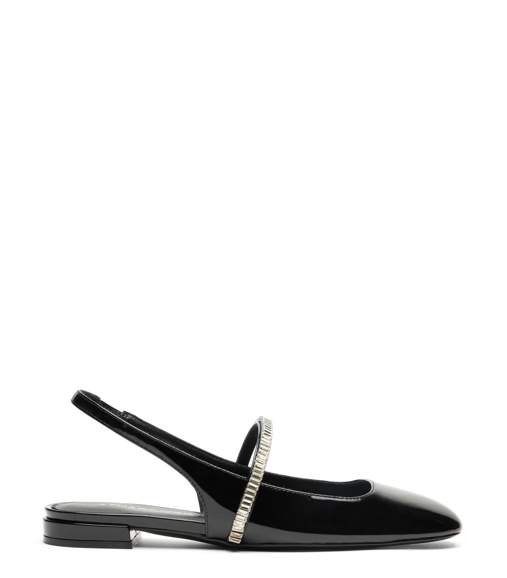 Flat leather slingbacks sale