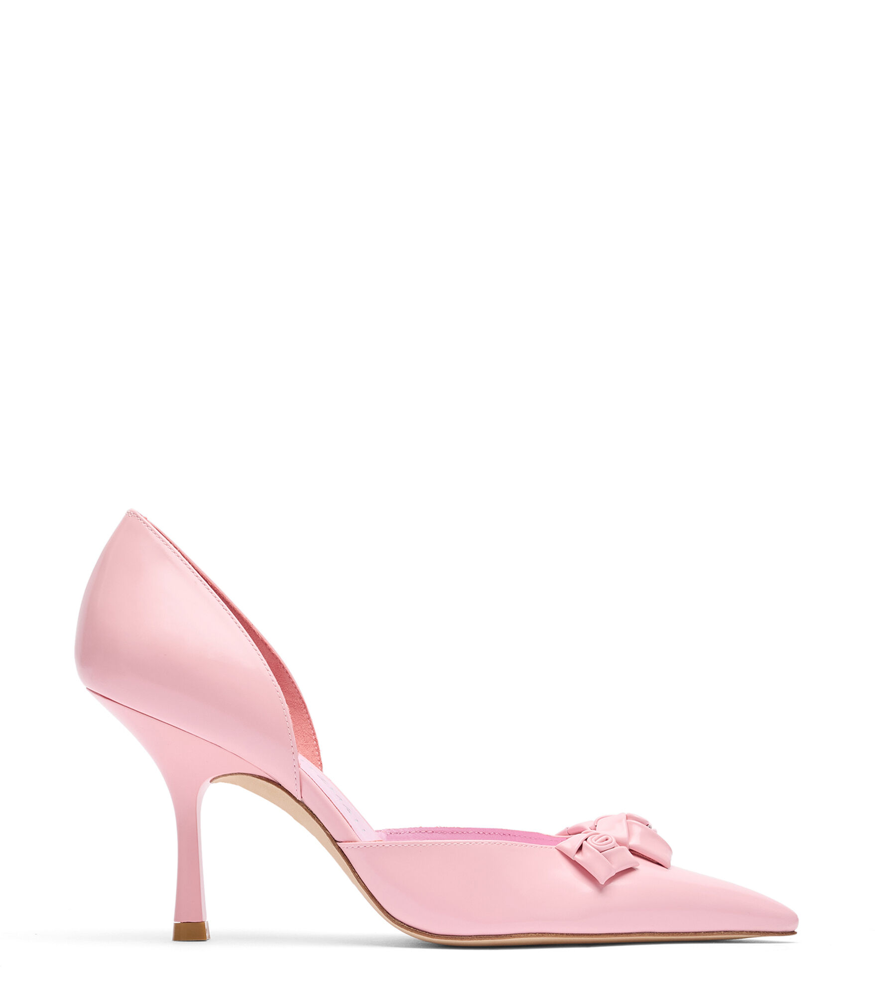 ROSIE 85 DORSAY PUMP in PINK MARSHMALLOW for Women | Stuart Weitzman®