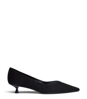 Stuart Weitzman EVA 35 PUMP BLACK SG891SUEBLK