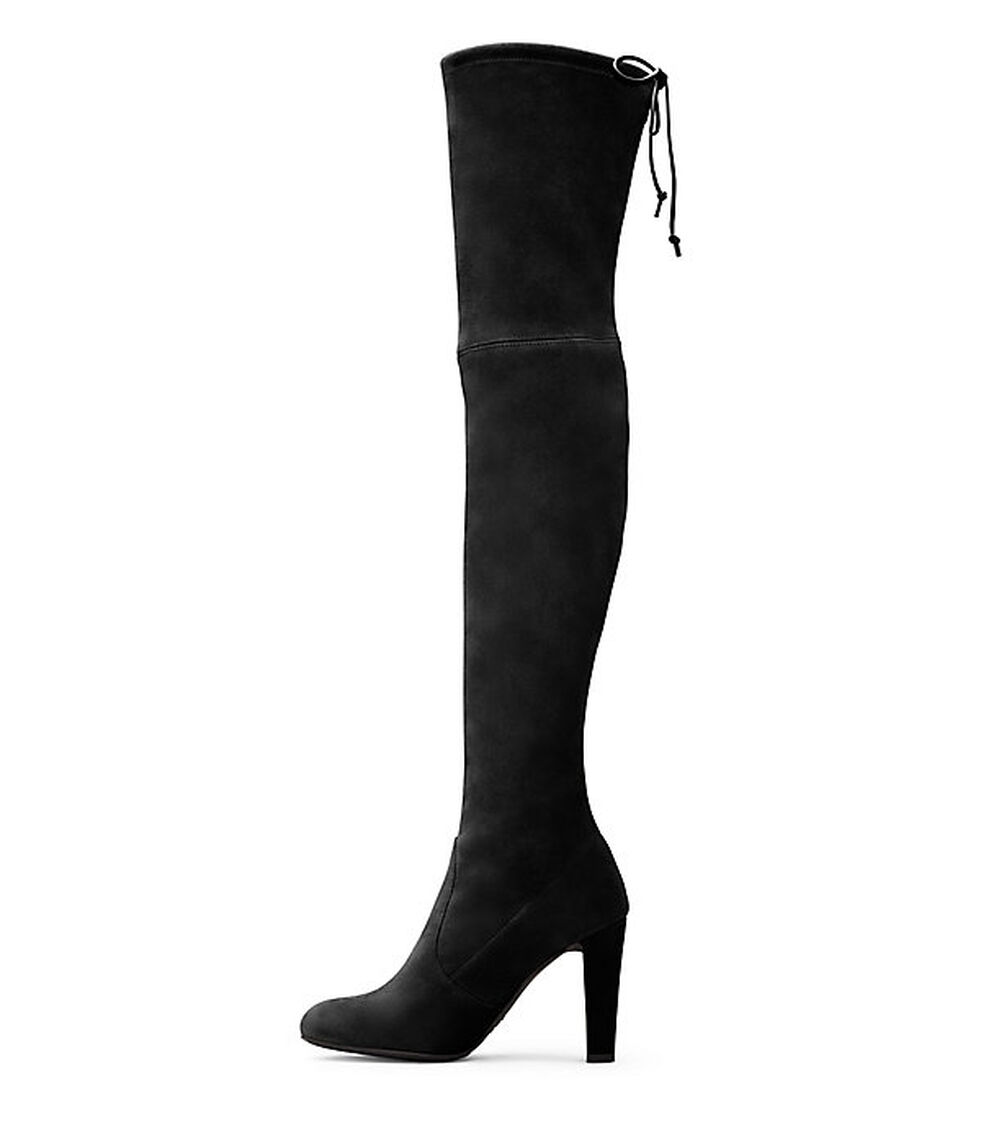 Stuart Weitzman HIGHLAND BLACK HIGHLANDSUEBLA