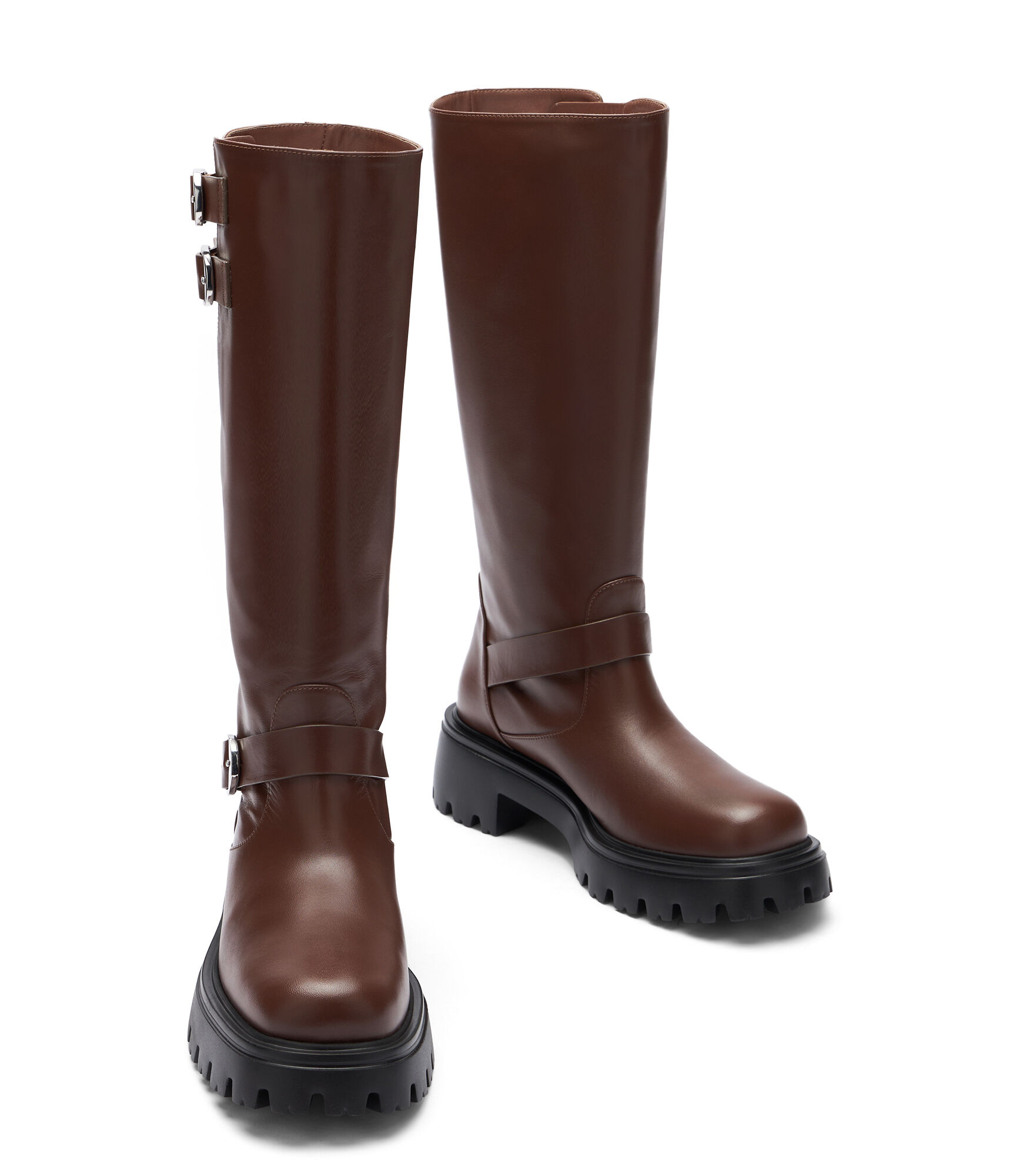 EMERSON MOTO BOOT in HAZELNUT for Women Stuart Weitzman