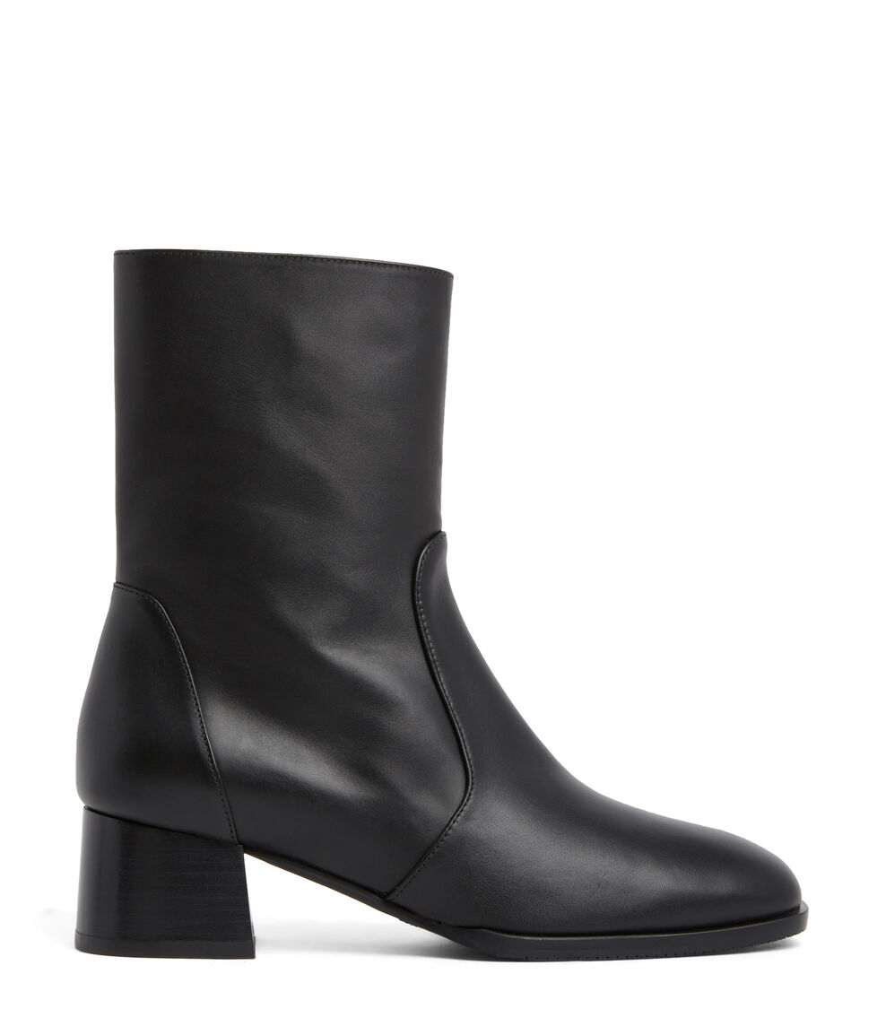 Stuart Weitzman NOLA ZIP BOOTIE NERO SG134SLABLK