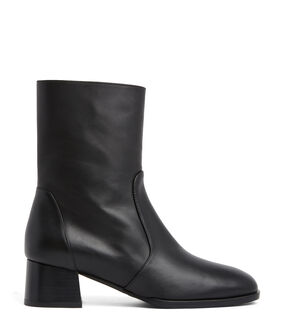 Stuart Weitzman NOLA ZIP BOOTIE BLACK SG134SLABLK