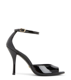 Stuart Weitzman NUDIST POINT 100 SANDAL NERO SF235PATBLK