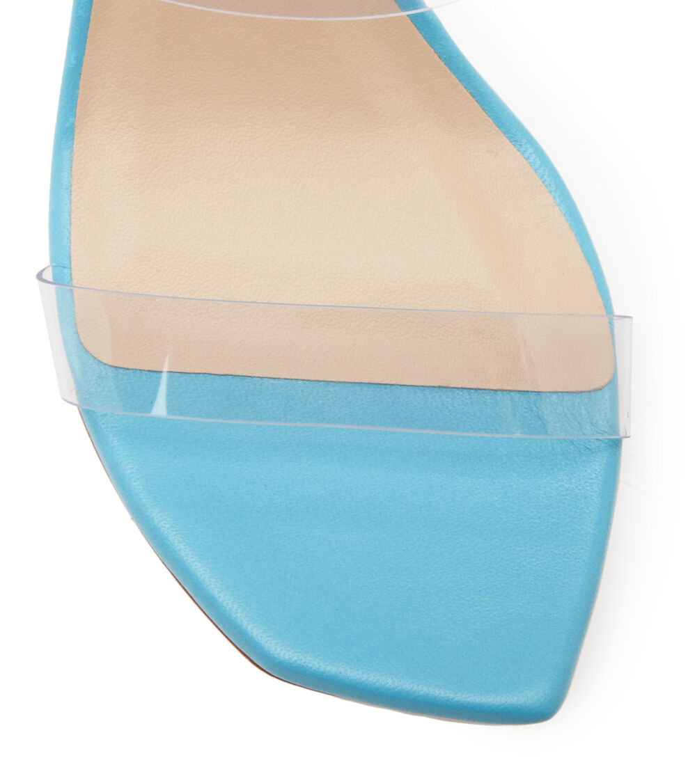 Stuart Weitzman KRISTAL CLEAR BLUE SA163PVLTWA
