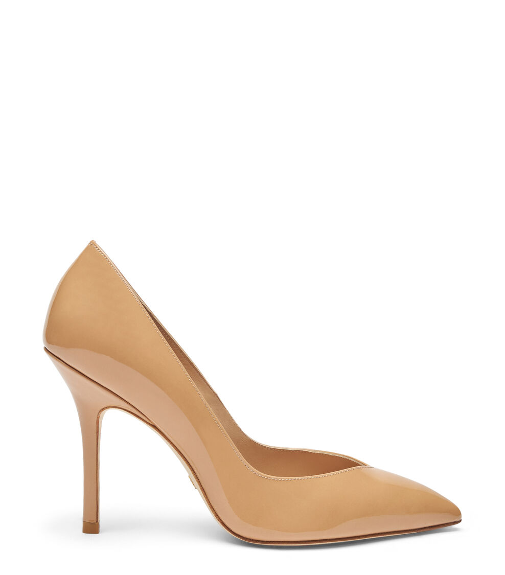 Stuart Weitzman EVA 100 PUMP ADOBE SG907PATAJM
