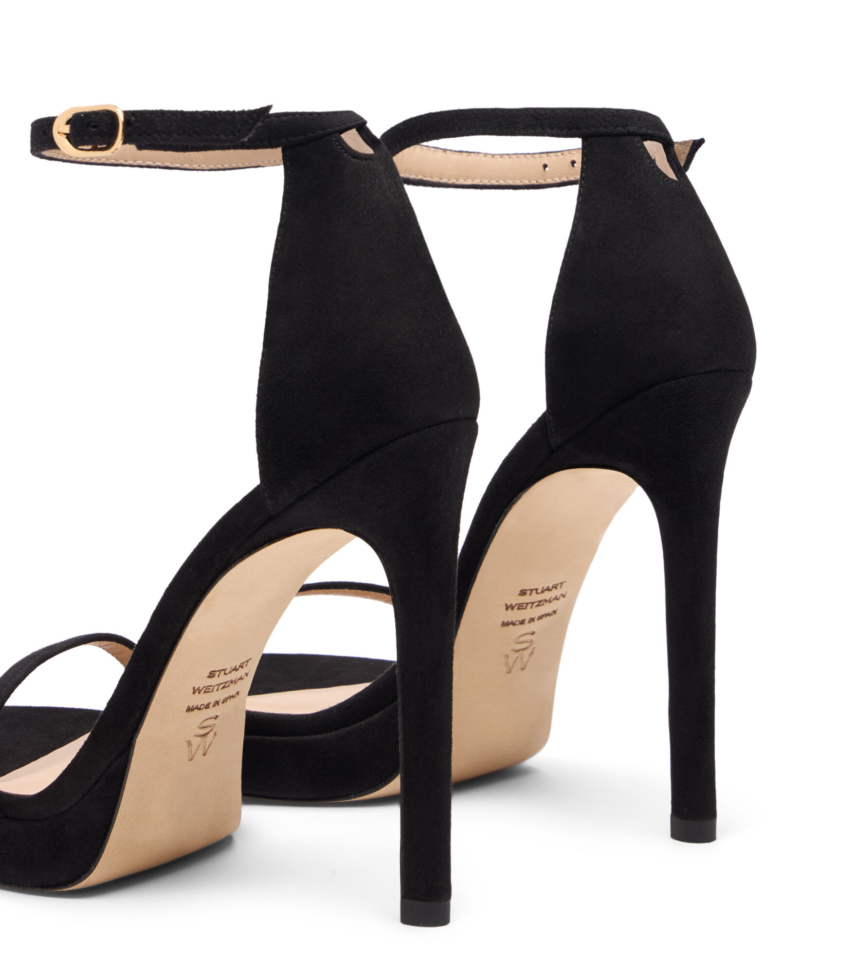 STUART WEITZMAN ヌティストティスコサンタル S2542SUE BLK NUDIST DISCO in BLACK for Women | Stuart Weitzman®