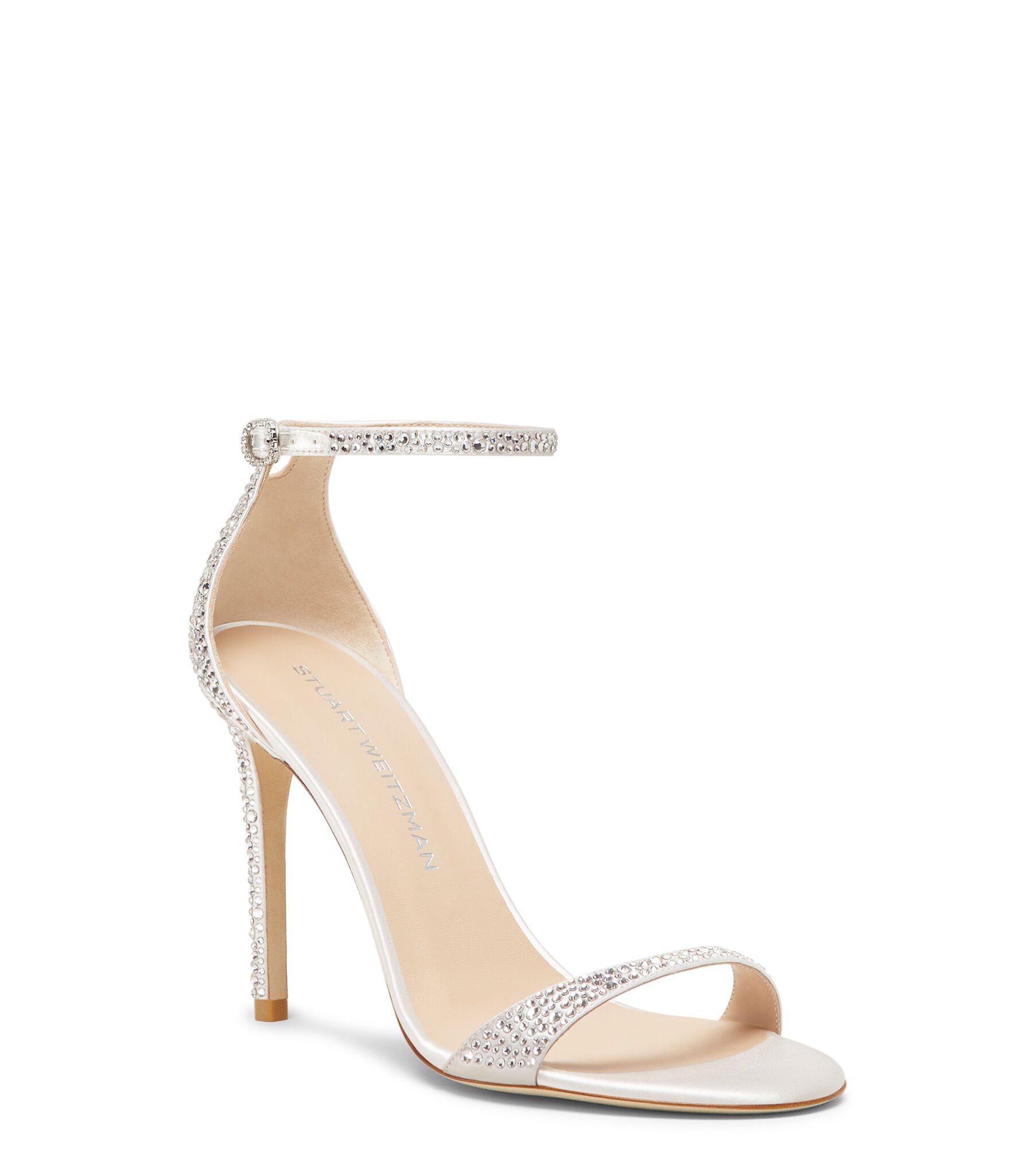 NUDIST SHINE 100 SANDAL in CLEAR/CREAM for Women | Stuart