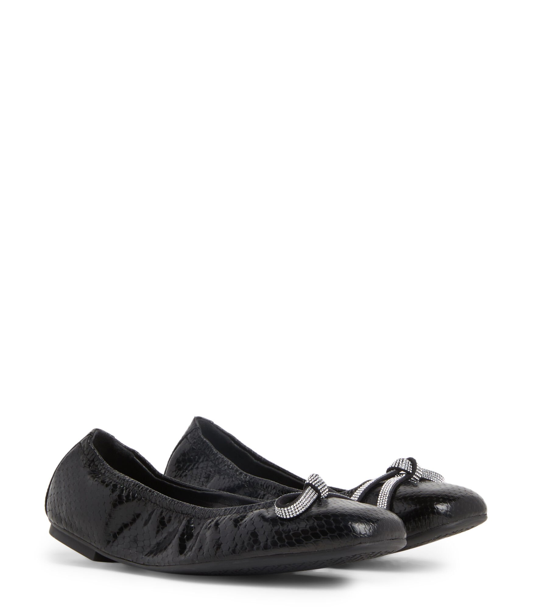 Stuart weitzman capture leather best sale ballet flats
