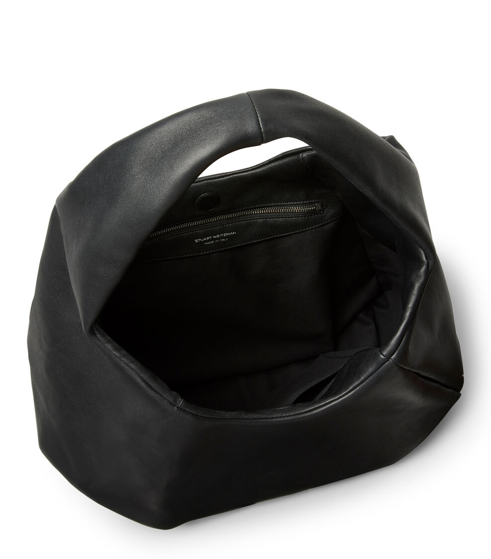 Stuart Weitzman THE MODA HOBO BAG Stuart Weitzman THE MODA HOBO BAG BLACK SH198SFNBLK
