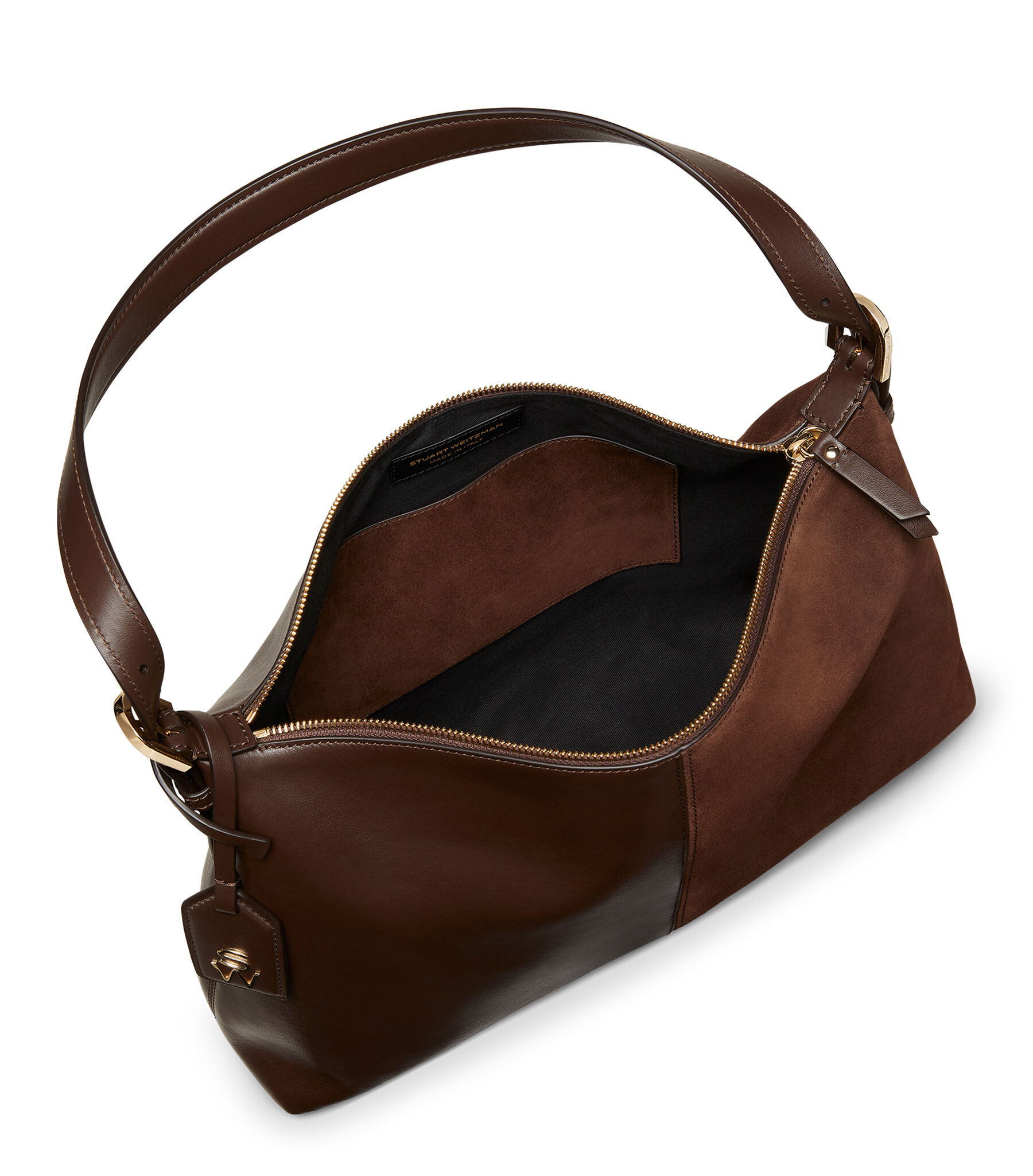 STUART 5050 SHOULDER BAG in WALNUT for Women Stuart Weitzman UK