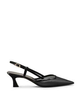 Stuart Weitzman VINNIE 50 SLINGBACK BLACK SN811MHGBLK