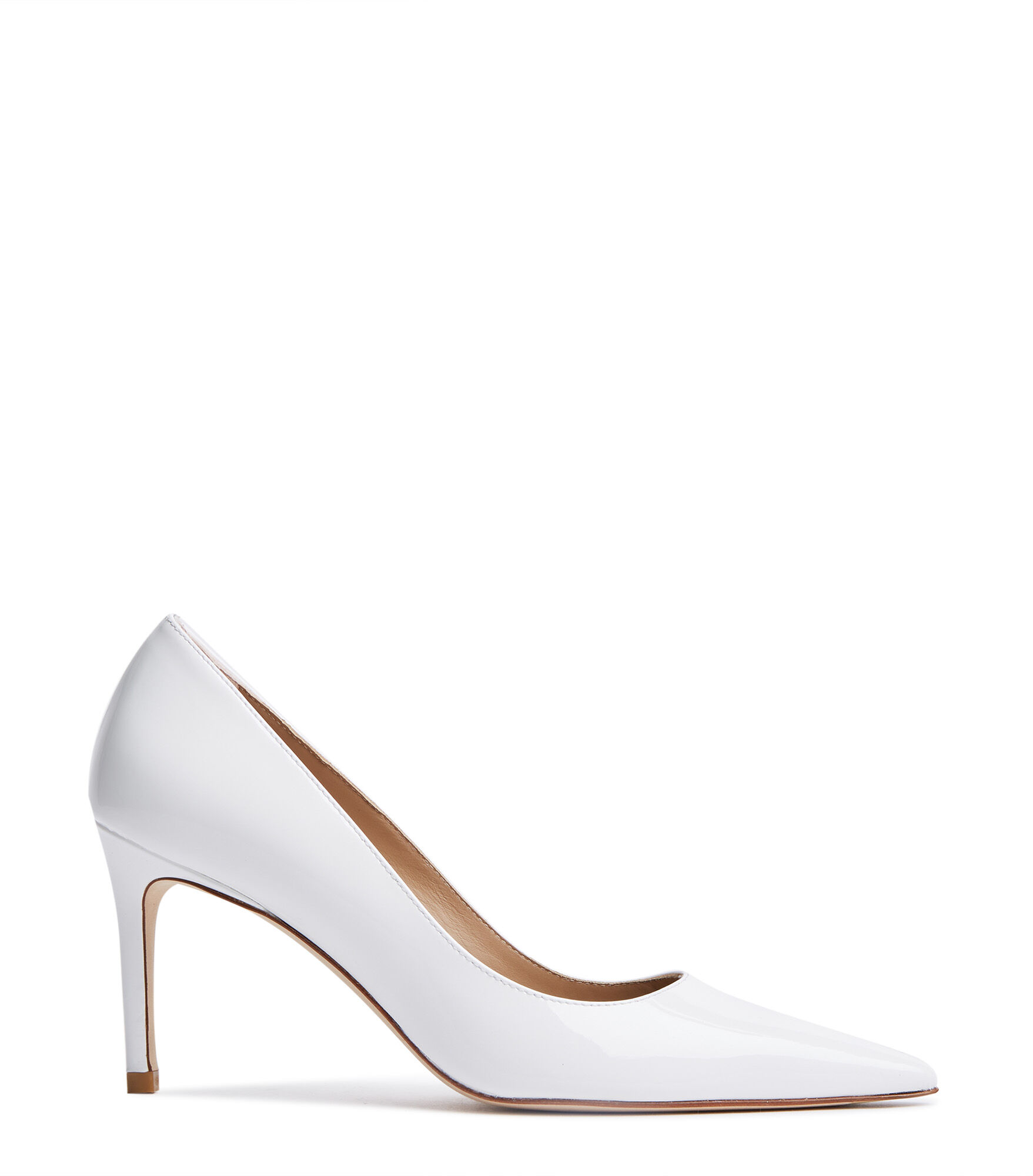 Stuart weitzman white pump top