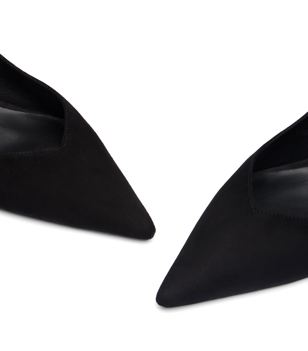 Stuart Weitzman EVA 35 PUMP BLACK SG891SUEBLK