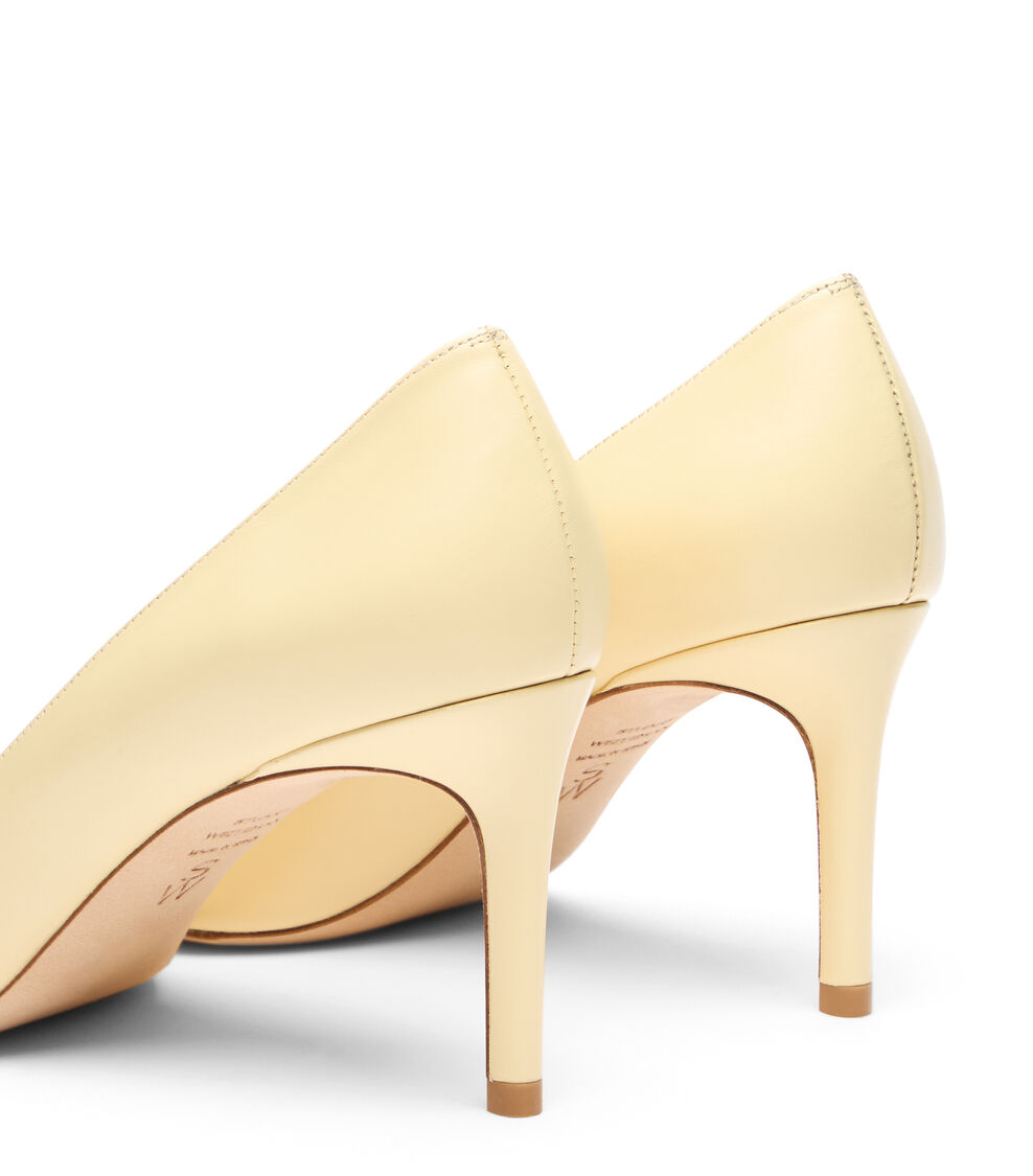 Stuart Weitzman STUART POWER 75 LEMON CHIFFON SK328SMOUV6