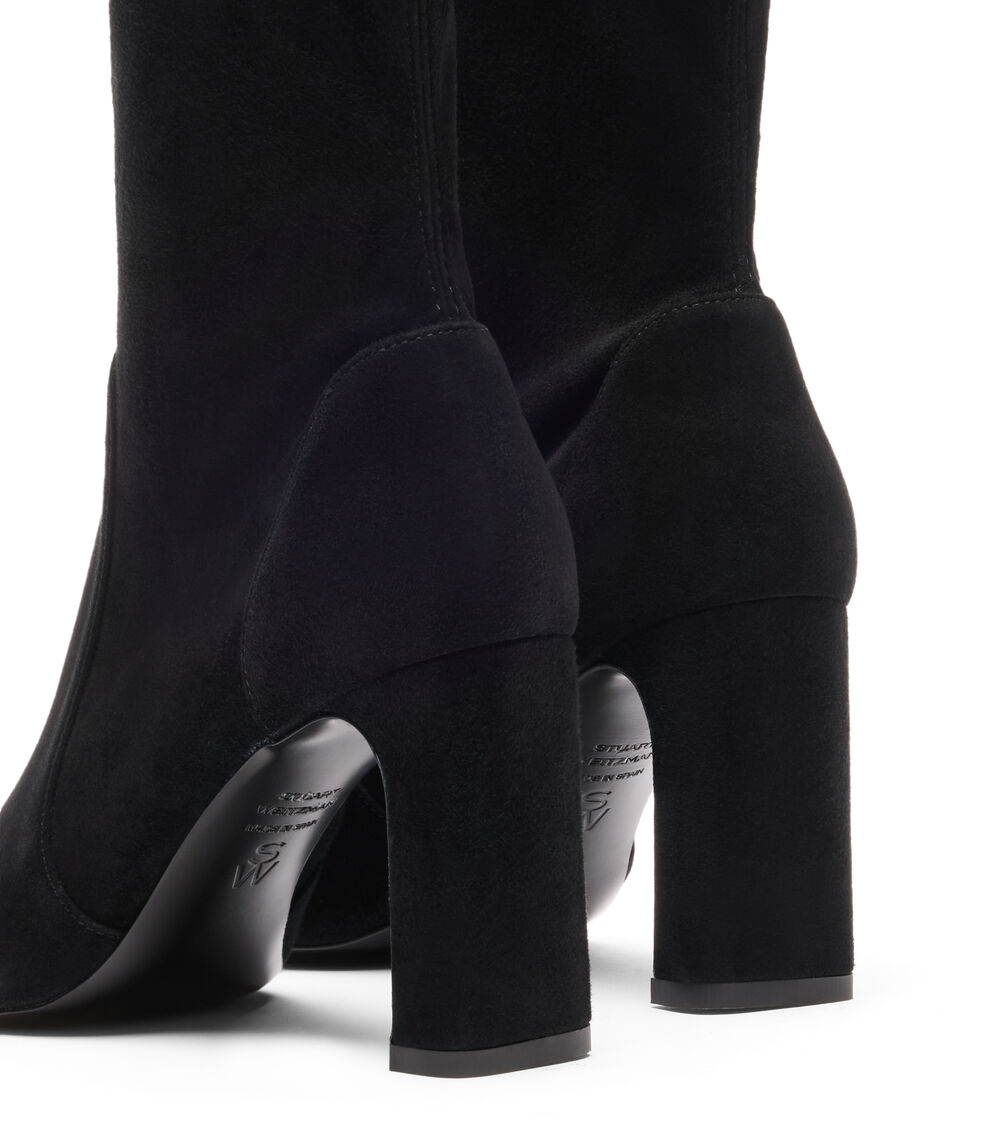 Stuart Weitzman BABETTE BOOTIE 85 BLACK SL543SUSBLK