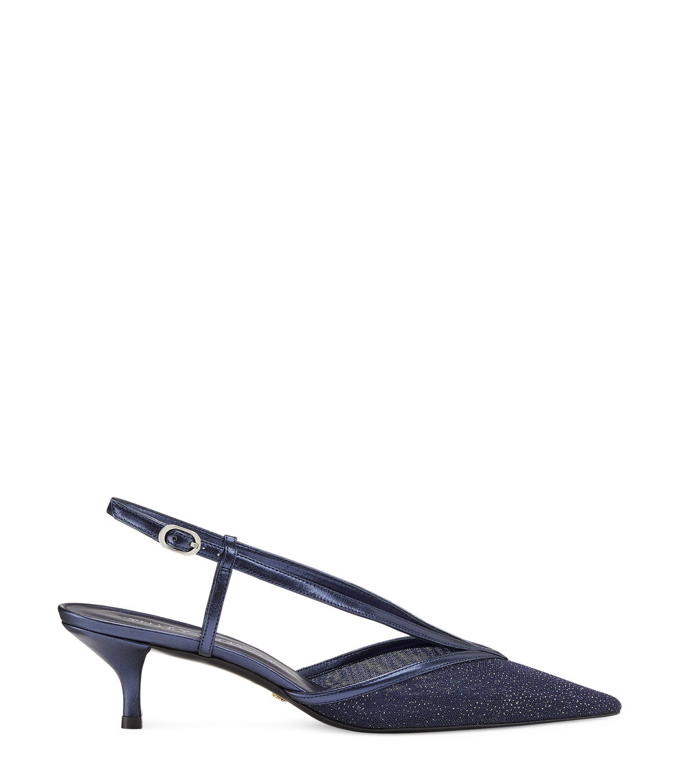 Stuart Weitzman NOCHE 50 SLINGBACK BLEU SF284SPQUYH