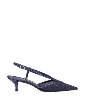 Stuart Weitzman NOCHE 50 SLINGBACK NICE BLUE SF284SPQUYH