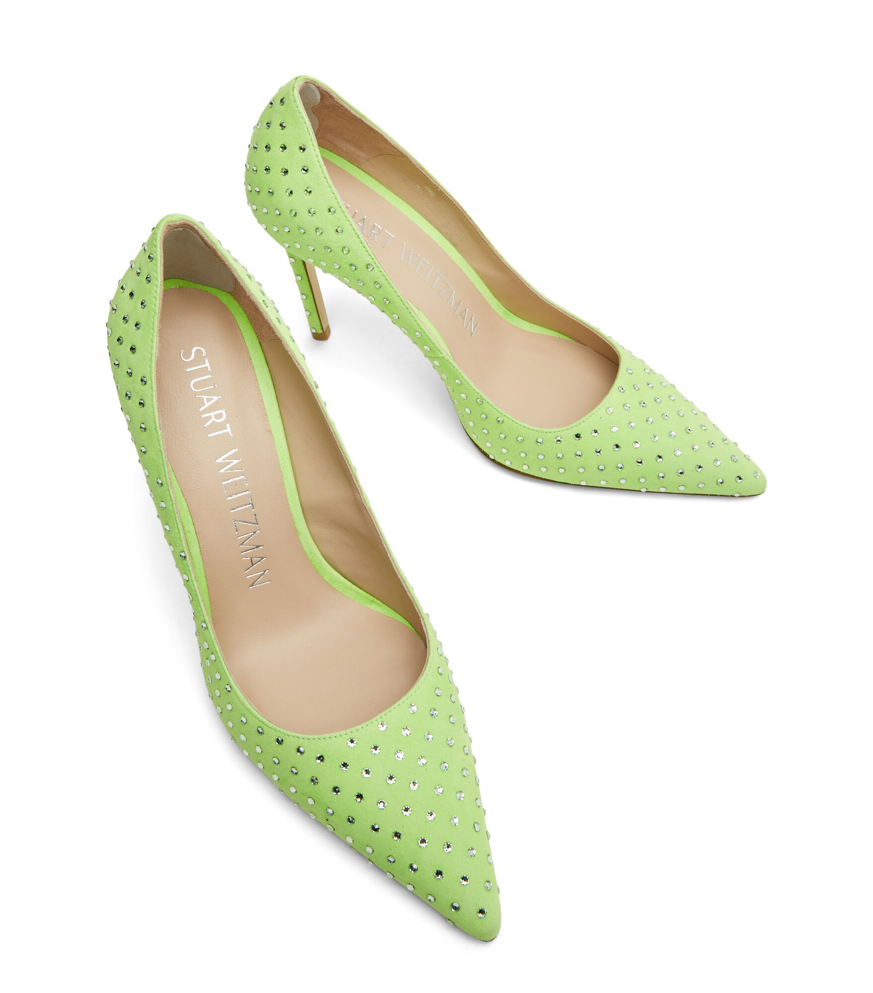 Stuart weitzman neon shoes top