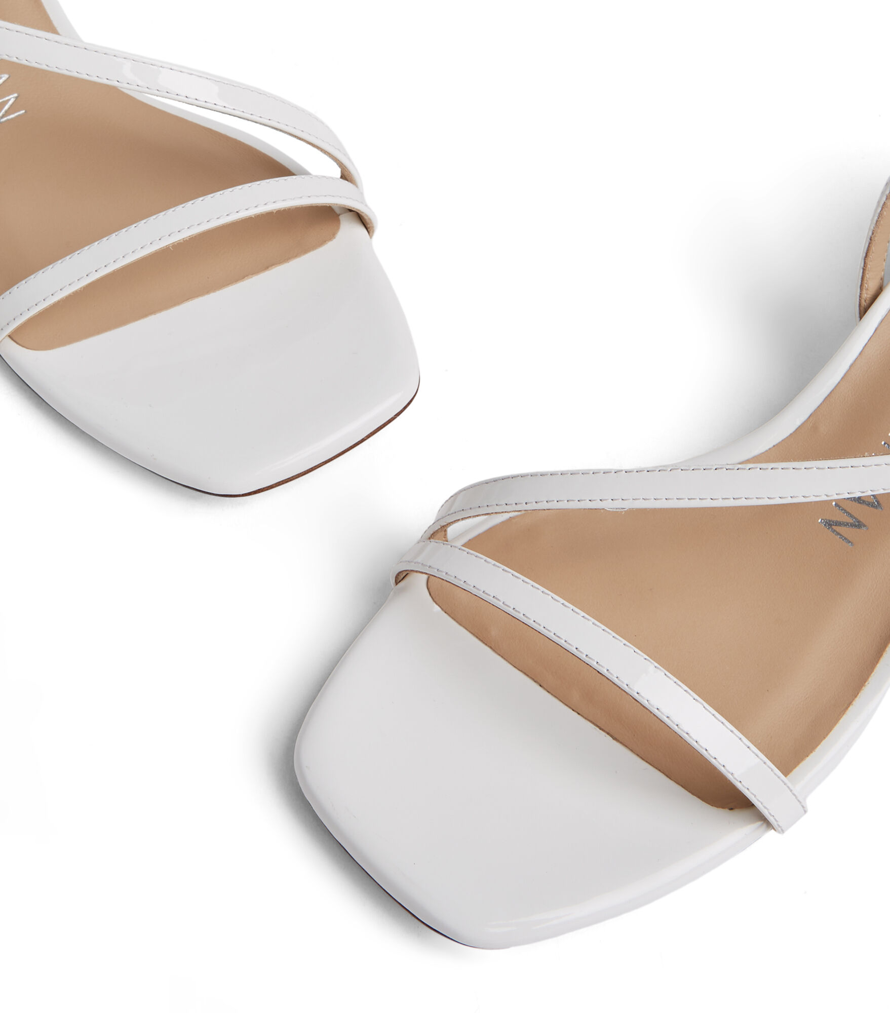 SOIREE 35 SANDAL in WHITE for Women | Stuart Weitzman®