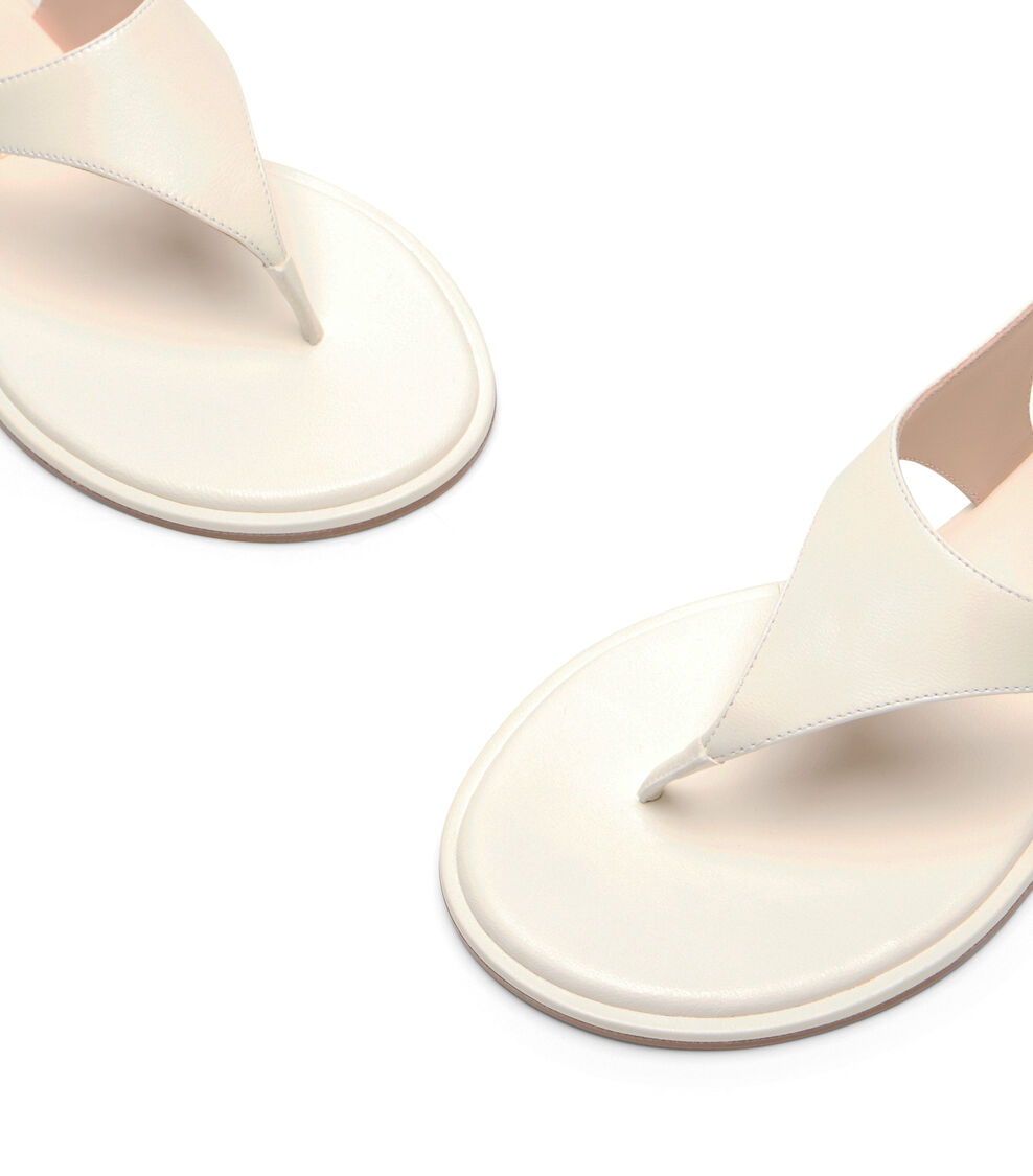 Stuart Weitzman MARLEY SANDAL CREAM SN654LARCRM