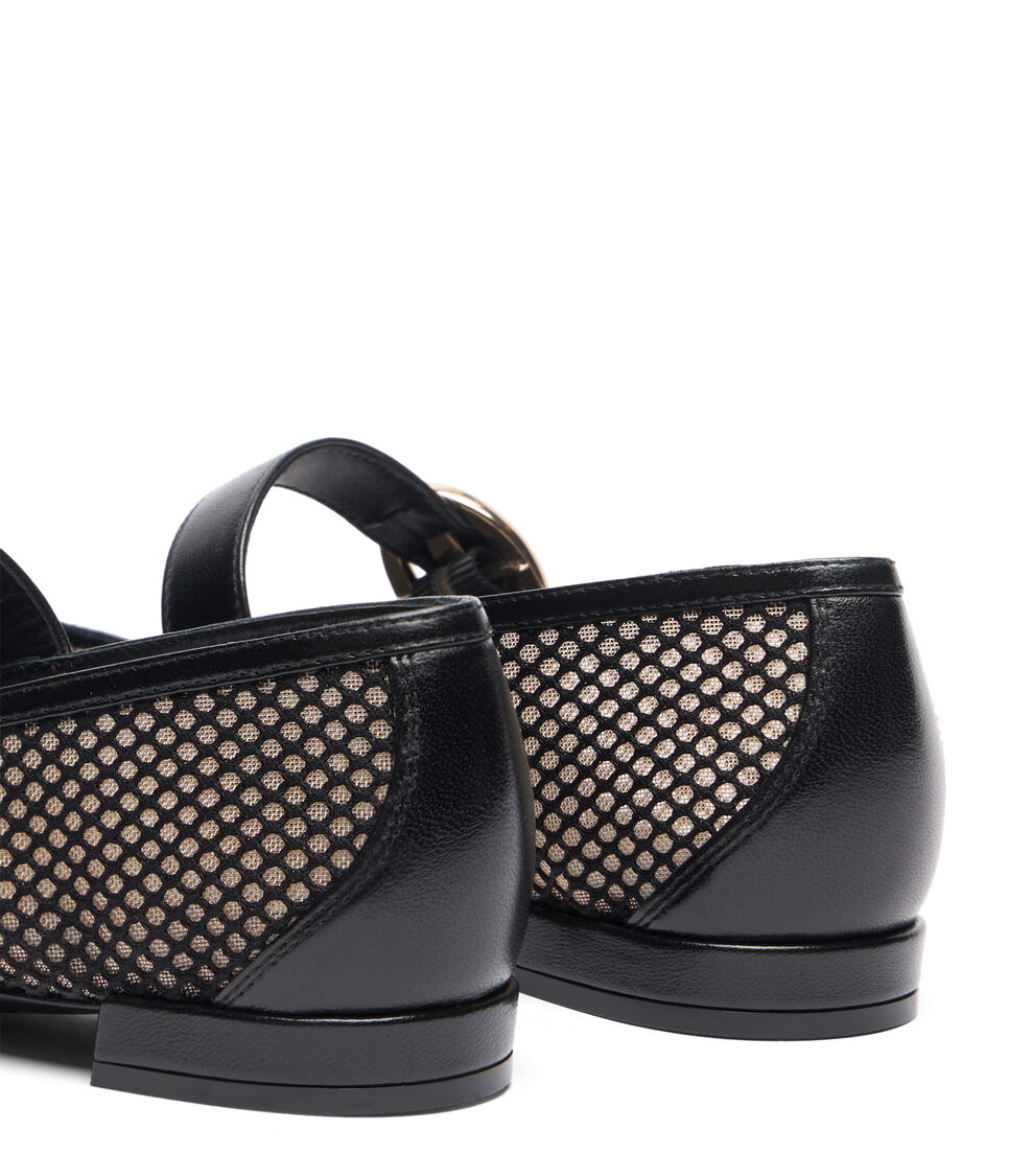 Stuart Weitzman ARABELLA MARY JANE BLACK SK959NEABLK